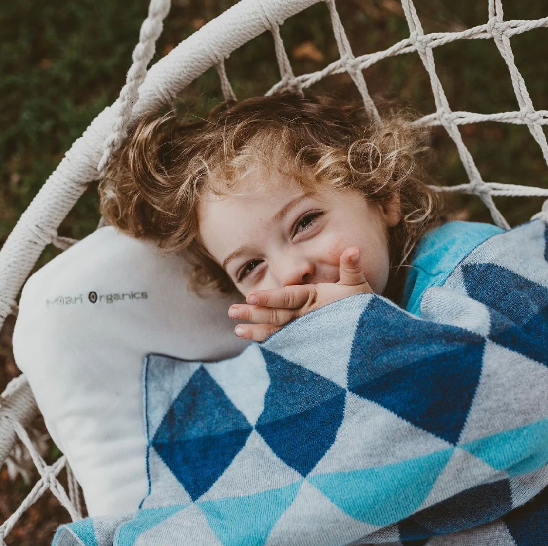 Milari Green Baby Pillow - Milari Organics