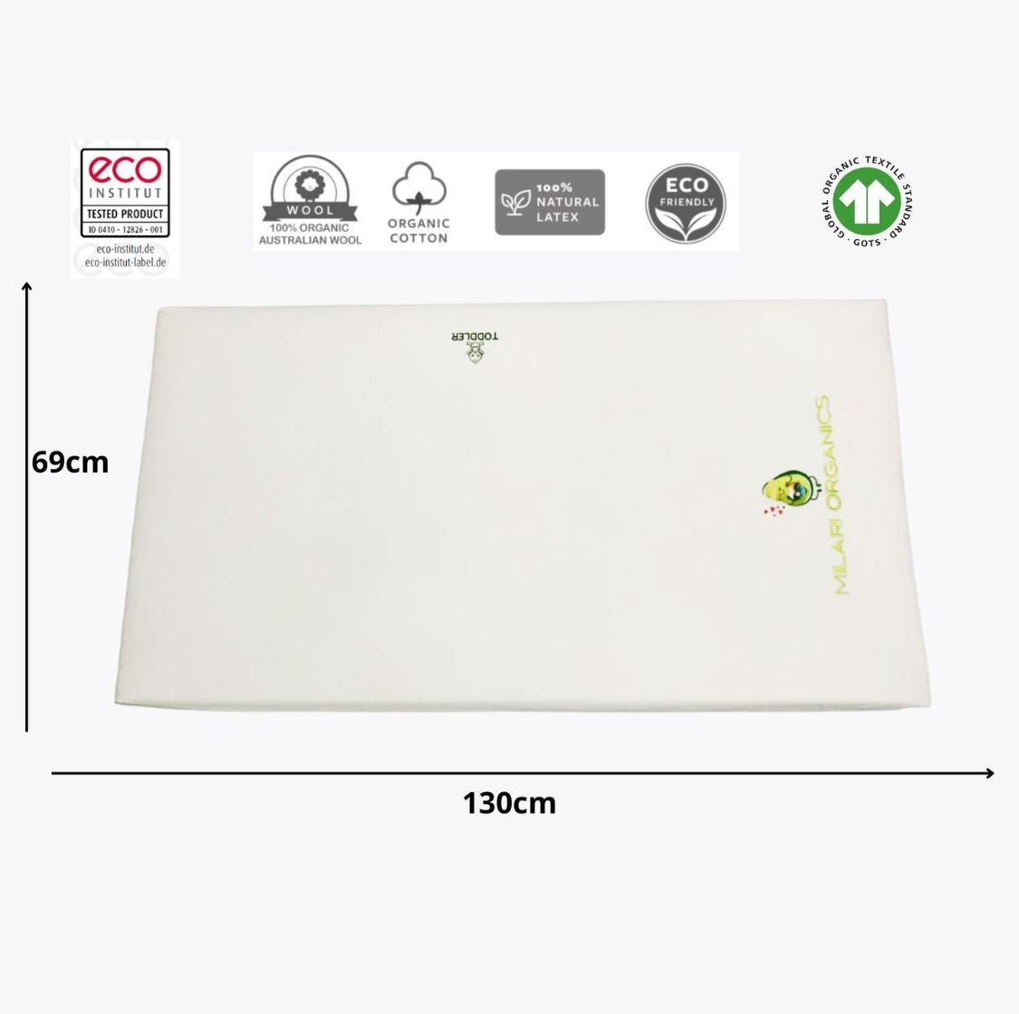 Milari Ultimate Air Baby Mattress - Milari Organics