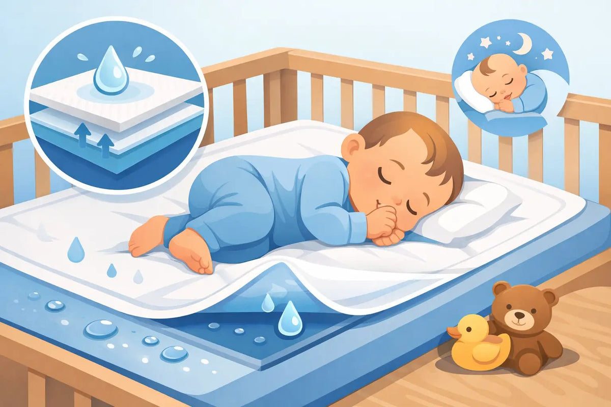 Are Waterproof Cot Protectors Safe for Babies? - Milari Organics