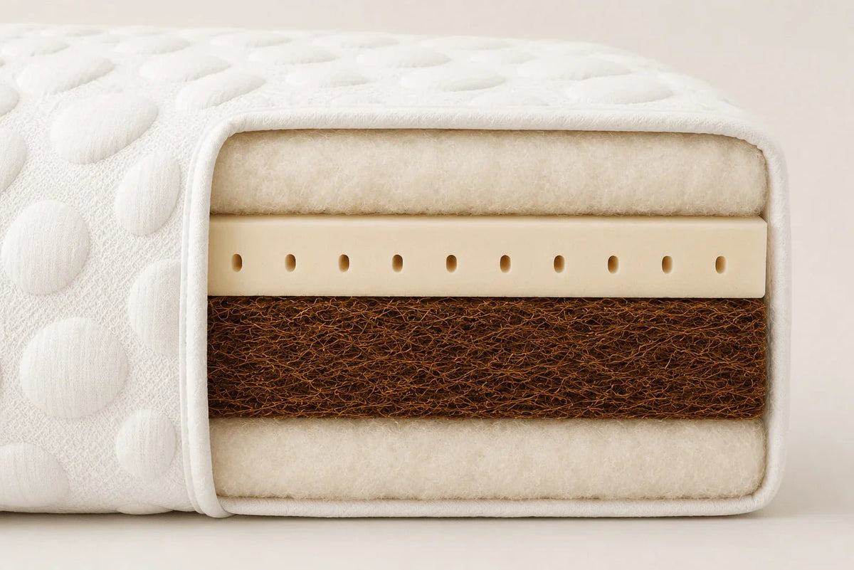 What’s Really Inside “Premium” Foam Mattresses? Chemicals & Baby Sleep - Milari Organics