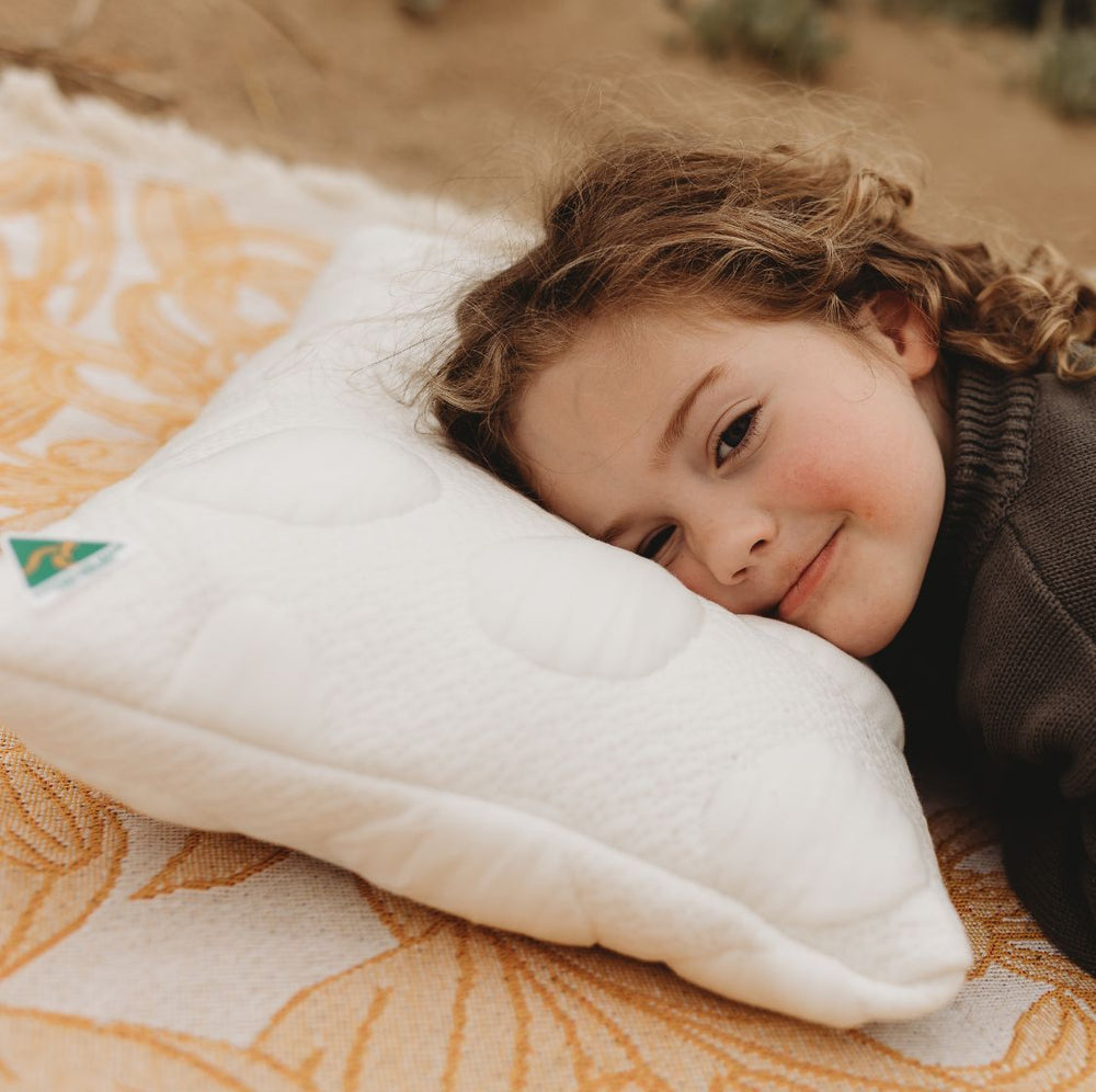 Organic Wool Toddler Pillow - Milari Organics
